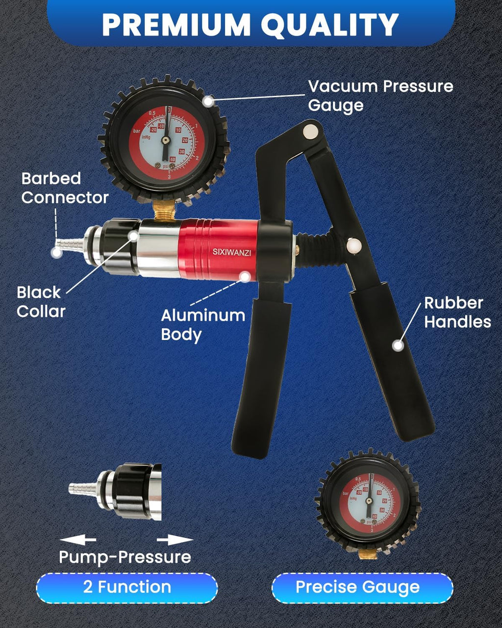 Brake Bleeder Vacuum Pump Kit
